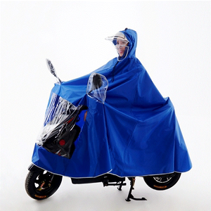 电动车摩托车加大透明帽檐头盔面罩雨披电瓶车
