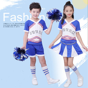 成人儿童啦啦操演出服装小学生啦啦队幼儿舞蹈