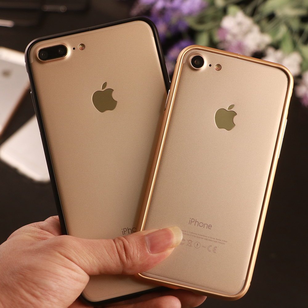 iphone7金属边框手机壳 苹果7plus超薄防摔手机外壳i7p保护套5.