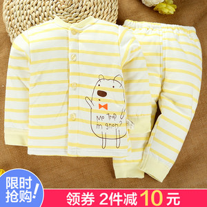 装冬装女0一1岁婴幼儿衣服宝宝卫衣两件套婴