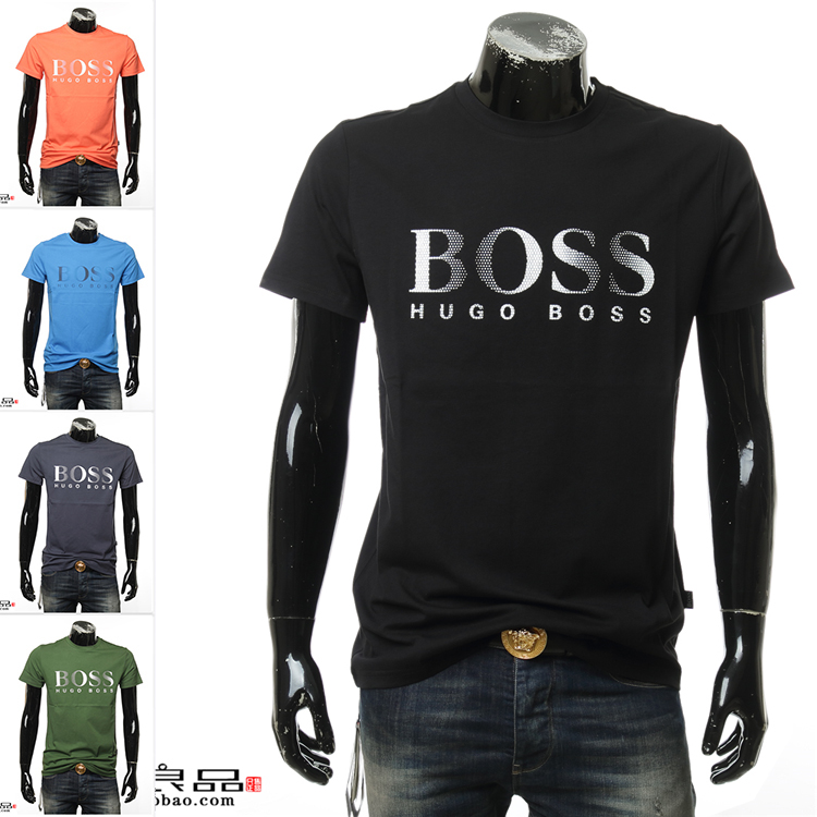 叁仟良品 Hugo Boss 黑标 男士休闲宽松短袖T恤50332287 10144419