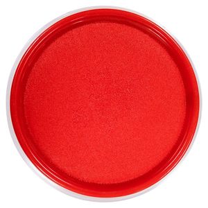 财务印台红色蓝色快干印泥圆形印章油油性 span class=h>橡皮章 /span