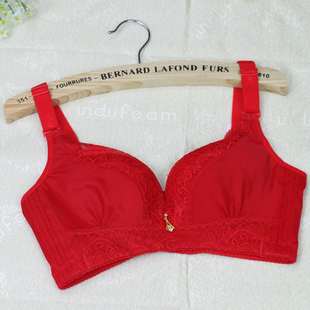 轻妙2017新品无钢圈舒适女士内衣薄款调整型文胸透气收副乳wx8322