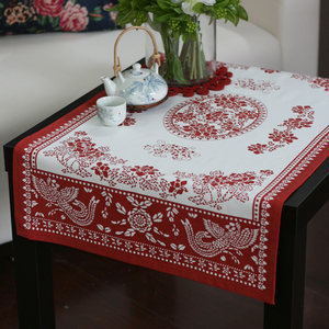 中国风中式布艺全棉 span class=h>桌布 /span>台布盖布 餐 span