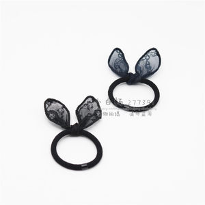 日韩时尚扎头马尾发圈发绳韩国可爱少女蝴蝶结