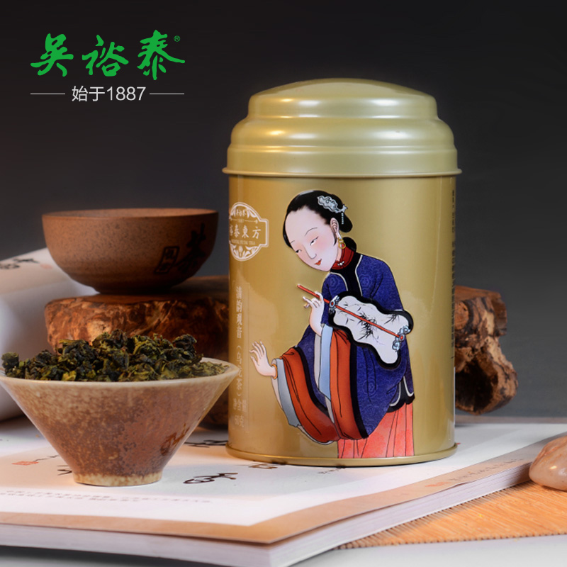 吴裕泰乌龙茶秋茶灌装60g茶叶清香型安溪铁观音