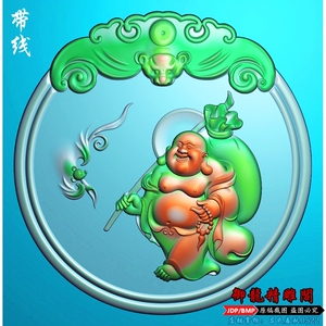 圆浮雕精雕图图片