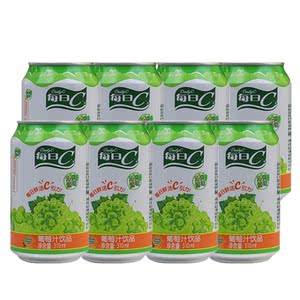 康师傅每日c沁爽葡萄汁310ml*8罐 包邮 ￥ 21.9 ￥0.0已售4件