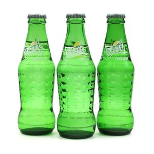 包装系列雪碧 span class=h>玻璃瓶 /span>装碳酸饮料汽水200ml*24瓶