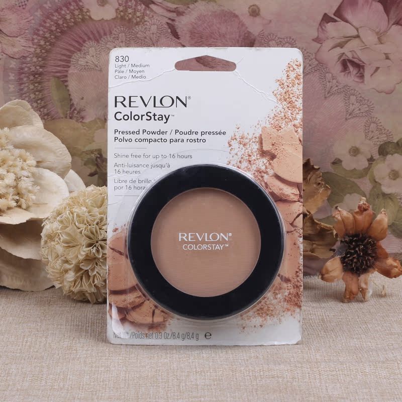 美國露華濃revlon8.4 g不脫色盈透妍薄粉餅多色 830