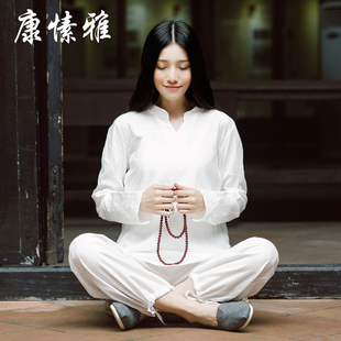 佛系衣服女 中国风 禅意 棉麻