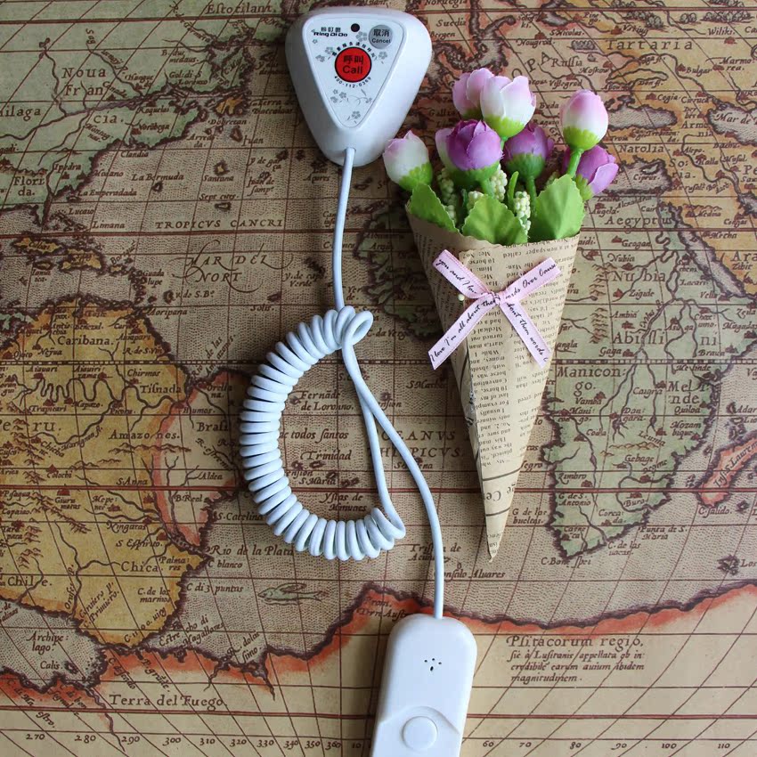 远距离呼叫器 无线按钮按铃 医院诊所病床无线呼叫器可取消呼叫