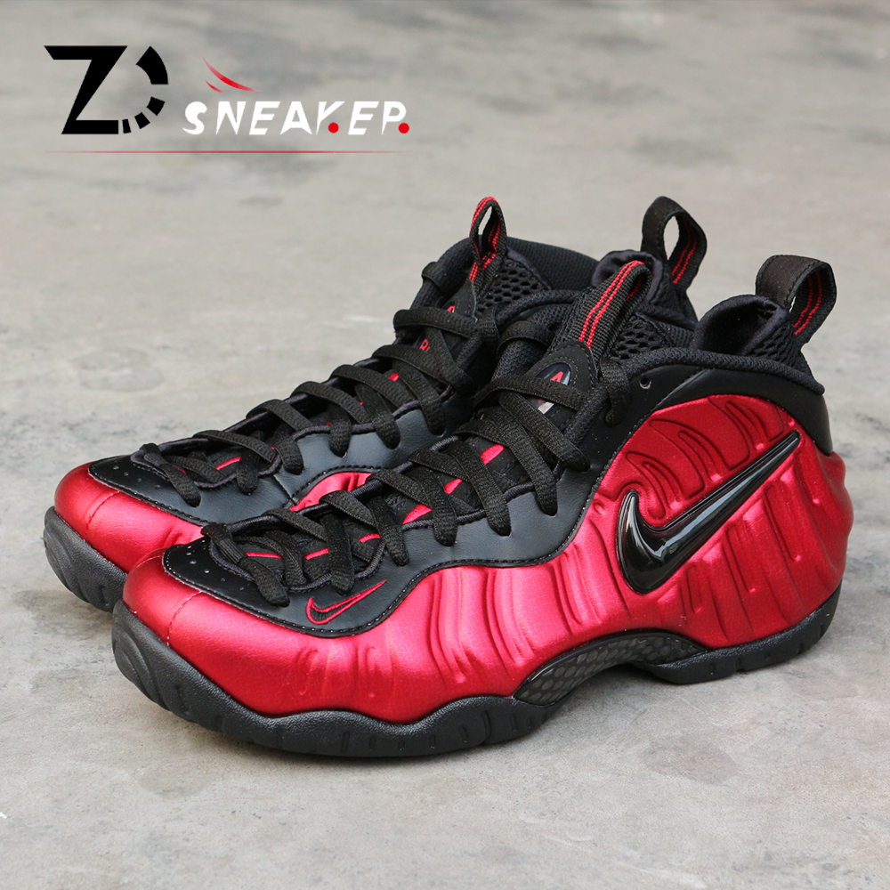 nike air foamposite pro 血红泡 黑红泡 血泡 限量 624041-604