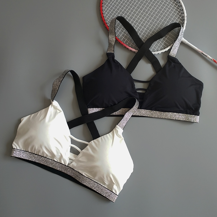 女生小背心打底运动文胸健身排汗运动内衣