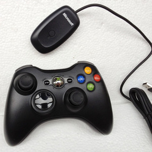 微软原装xbox360 无线手柄 pc电脑手柄接收器套装 slim版 现货