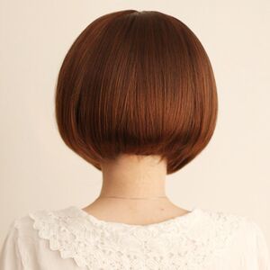 爱百货时尚气质bobo头  span class=h>假发 /span>短发女 帅气齐刘海