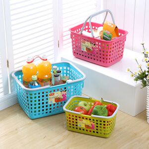 篮子 收纳篮 迷你 可爱塑料纯手工礼盒包装幼儿园 span class=h>玩具 