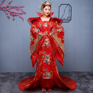 古装正品武则天拖尾贵妃装皇后公主服 span class=h>舞台 /span> span