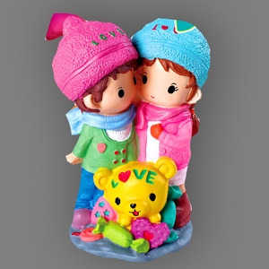 情侣娃娃diy图片