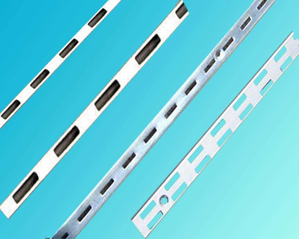 aa柱货架支柱 双排a柱加厚a条 墙上玻璃支架 梯柱服装店货架 立柱