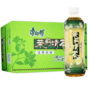 18年新货 康师傅茉莉清茶500ml*24瓶 茶饮料整箱装 陕西省内包邮