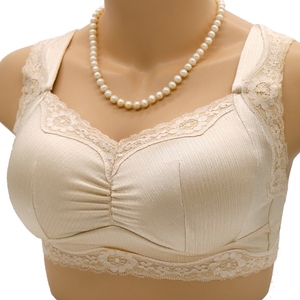 布内衣文胸无钢圈薄聚拢图片