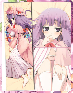 首弹66 帕秋莉诺蕾姬双面动漫等身 span class=h>抱枕 /span>  span