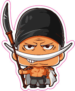 3m反复使用 海贼王 白胡子 大号拉杆箱瓷砖贴画墙笔记本 span class=h