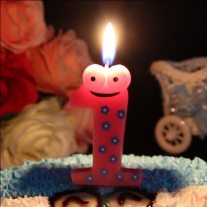 儿童生日派对装饰蜡烛图片