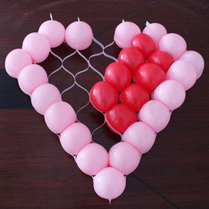 心形造型气球图片