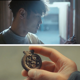 鬼吹灯之黄皮子坟胡八一无眼龙符阮经天同款项链摸金符辟邪护身符