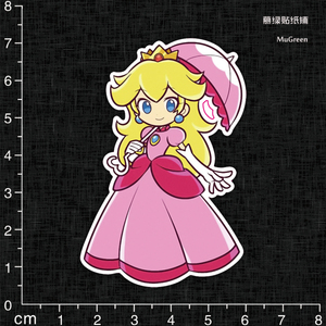 碧琪公主超级 span class=h>马里奥 /span> 3m可爱卡通行李箱拉杆箱