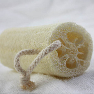 ilike丝瓜络产品纯天然沐浴刷沐浴擦沐浴球搓澡巾6英寸洗澡搓澡段