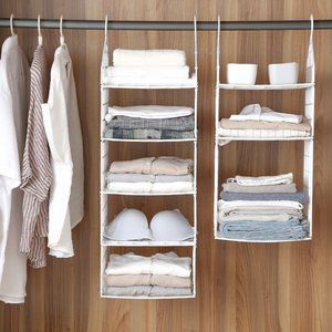 衣柜收纳架宿舍神器柜子悬挂式衣服寝室整理内衣挂架包包衣橱学生