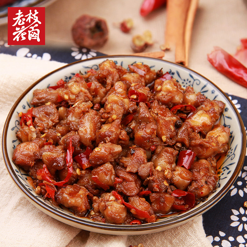 老枝花卤麻辣脆骨掌中宝160g