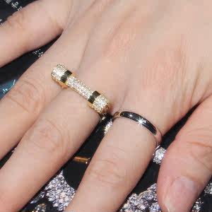 class=h>时尚 /span>s925纯银戒指女创意水晶 span class=h>马蹄 