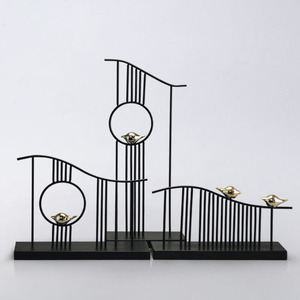 品牌名称: 现代新中式铁艺鸟摆件