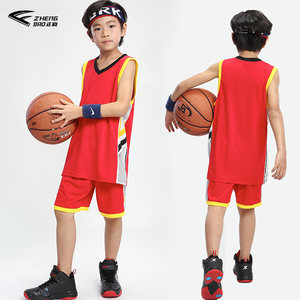 光板成人儿童篮球服套装男定制无袖篮球训练组