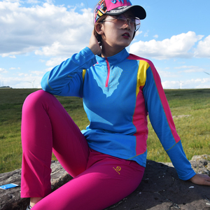 防晒速干衣女长袖图片