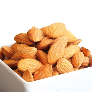 新货蜂蜜黄油大杏仁 巴旦木仁500 炒货干果坚果零食 罐装包邮送礼