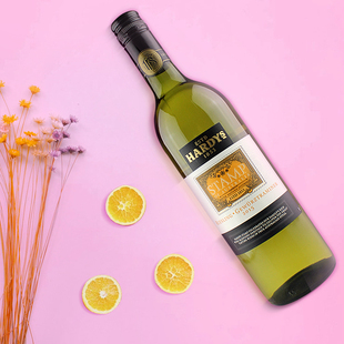 夏迪hardys邮票进口干白葡萄酒澳洲原装进口750ml 单支装