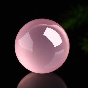 粉水晶球纯天然价格