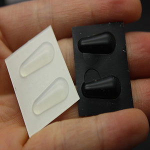 板材眼镜鼻托贴 硅胶鼻垫 太阳镜近视眼框架垫高防滑包邮一副发货