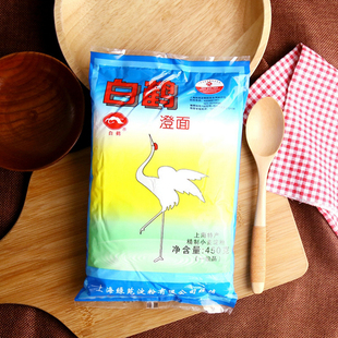 白鹤澄面 澄粉 精制小麦淀粉 水晶虾饺 450克原装 月饼专用面粉