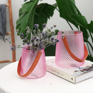  span class=h>野兽 /span> span class=h>派 /span>皮革手拎插花 