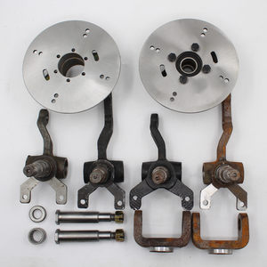 电动四轮车前桥轴头总成老年代步车改装车羊角轴哈头四轮配件包邮