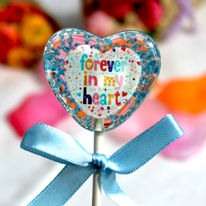 真 span class=h>爱心 /span>棒棒糖心形超大棒棒糖创意手工 span