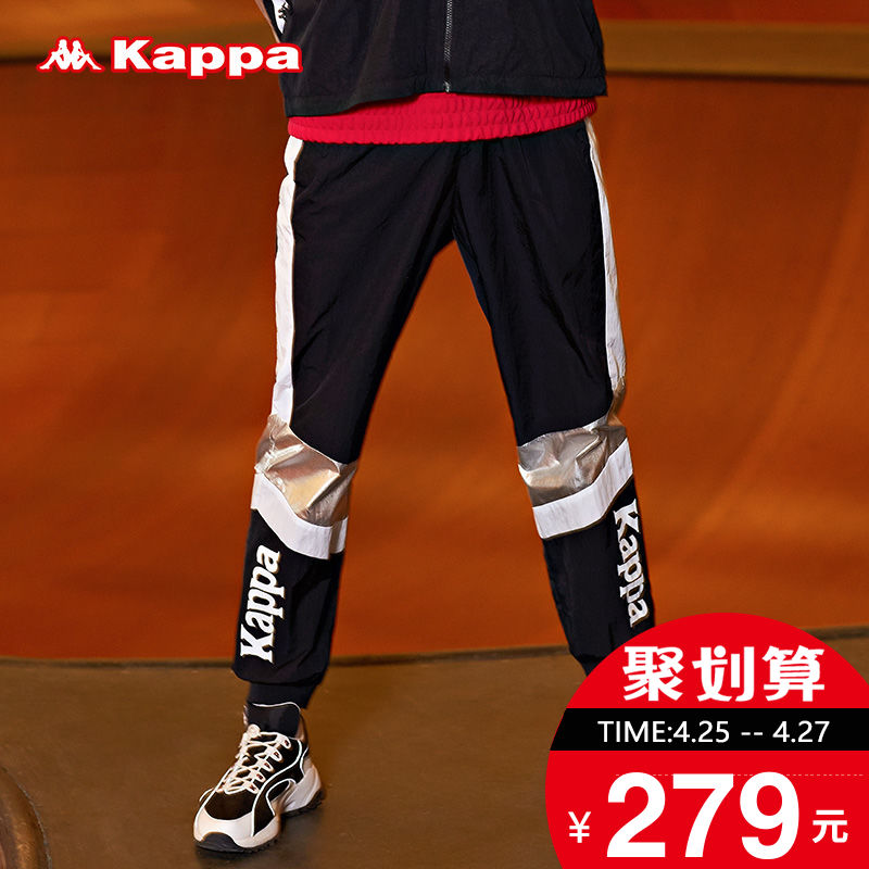 Kappa卡帕 男款运动长裤休闲裤卫裤 2019新款|K0912AY20D