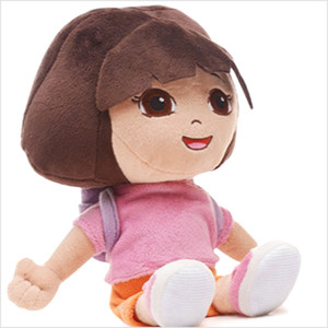 韩国代购进口正版 span class=h>朵拉 /span>毛绒玩具公仔dora span