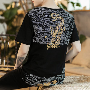 祥云印花t恤图片